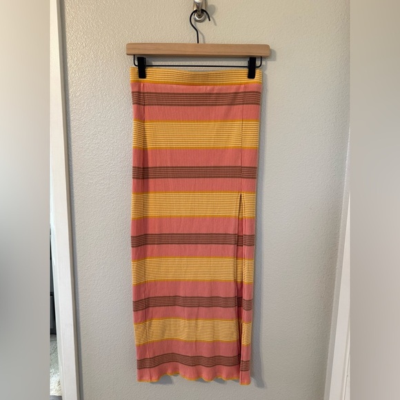 L*Space Summer Daze Skirt in Beachy Keen Stripe Size Small - Picture 2 of 9